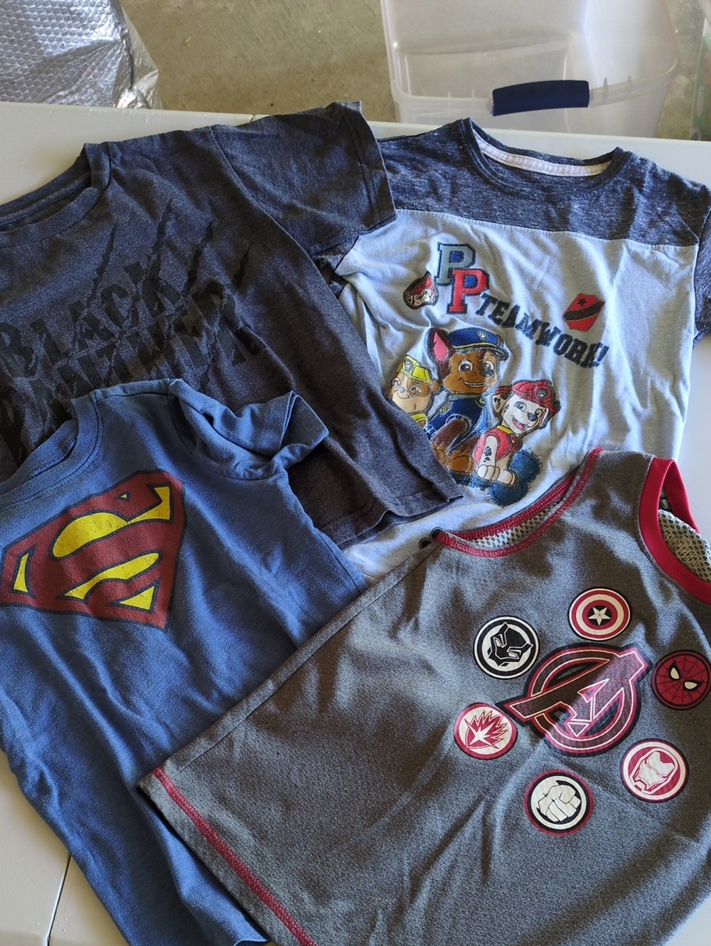 Lot Of 4 Character Themed Tees